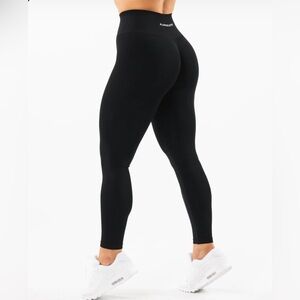 ALPHALETE AMPLIFY LEGGINGS BLACK SMALL